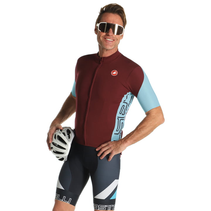 CASTELLI Entrata V Set (fietsshirt + fietsbroek) set (2 artikelen), voor heren