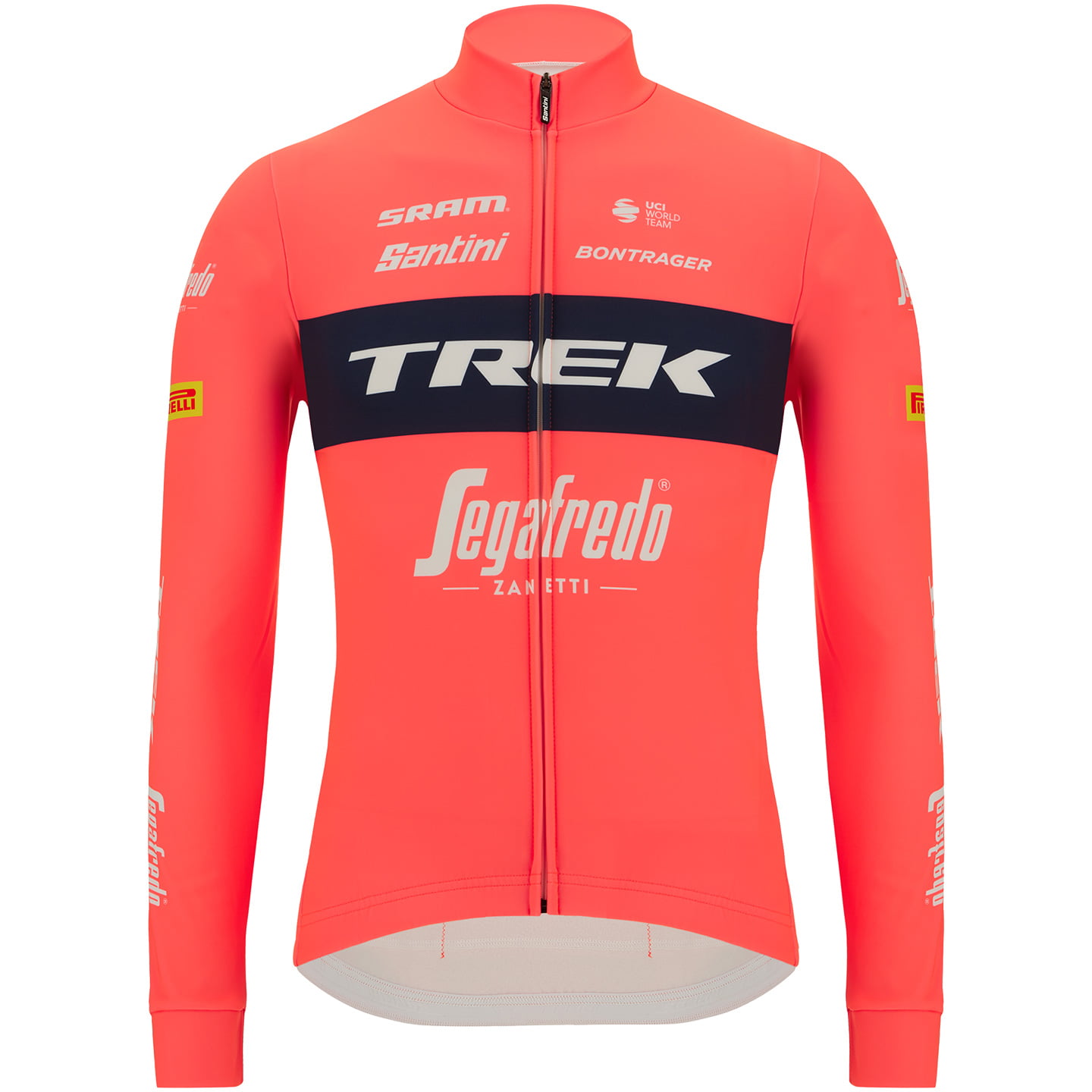 TREK SEGAFREDO Training 2023 Long Sleeve Jersey, for men, size L, Cycling shirt, Cycle clothing