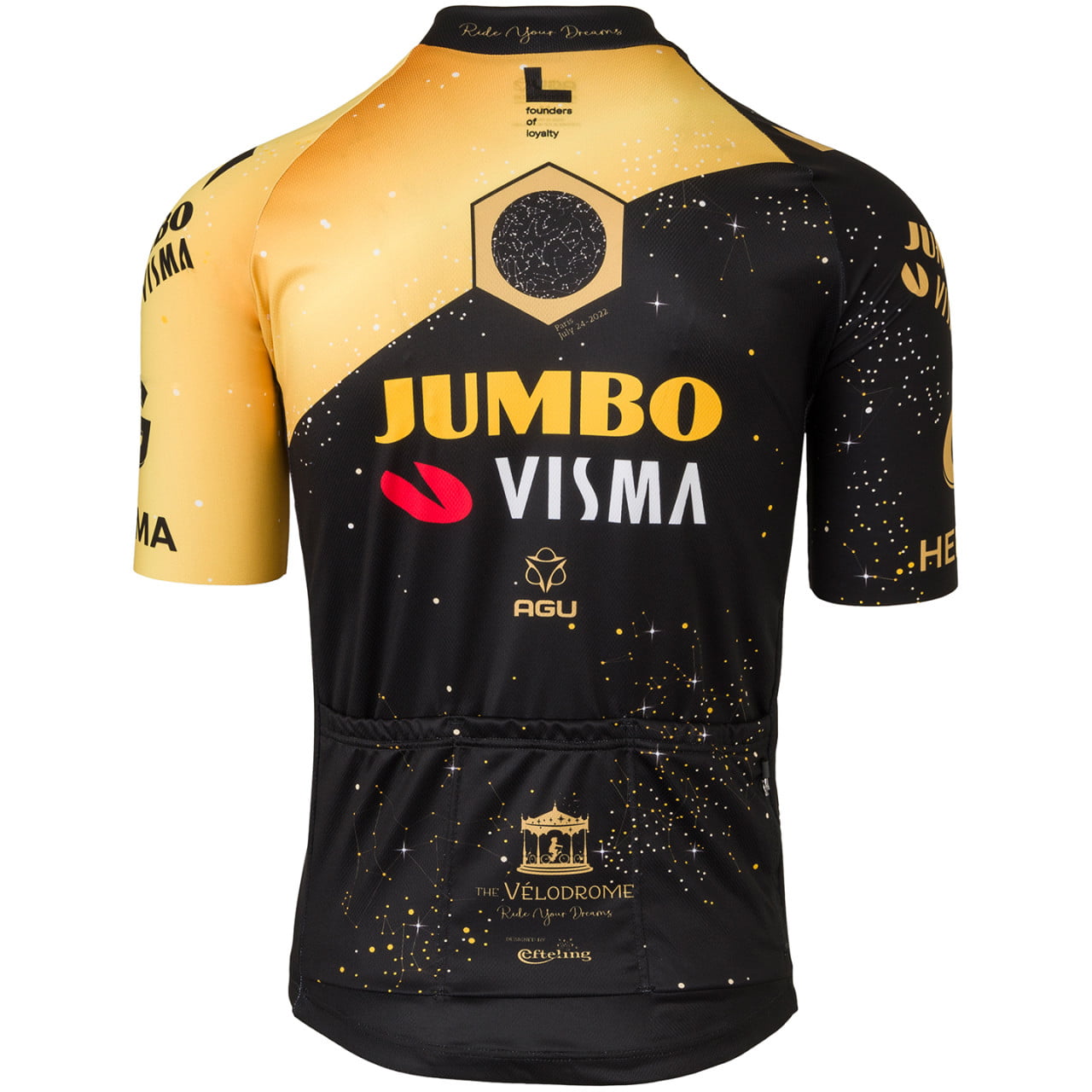 TEAM JUMBO-VISMA Short Sleeve Jersey TdF 2023