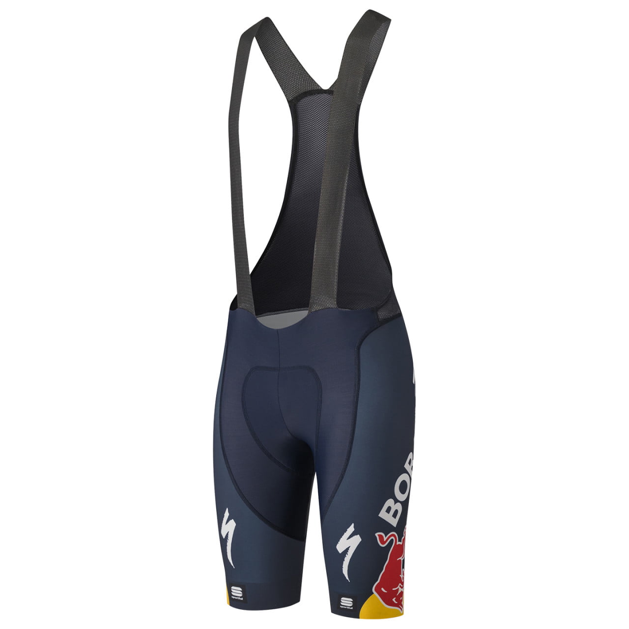 RED BULL-BORA-hansgrohe Bib Shorts 2024 blue