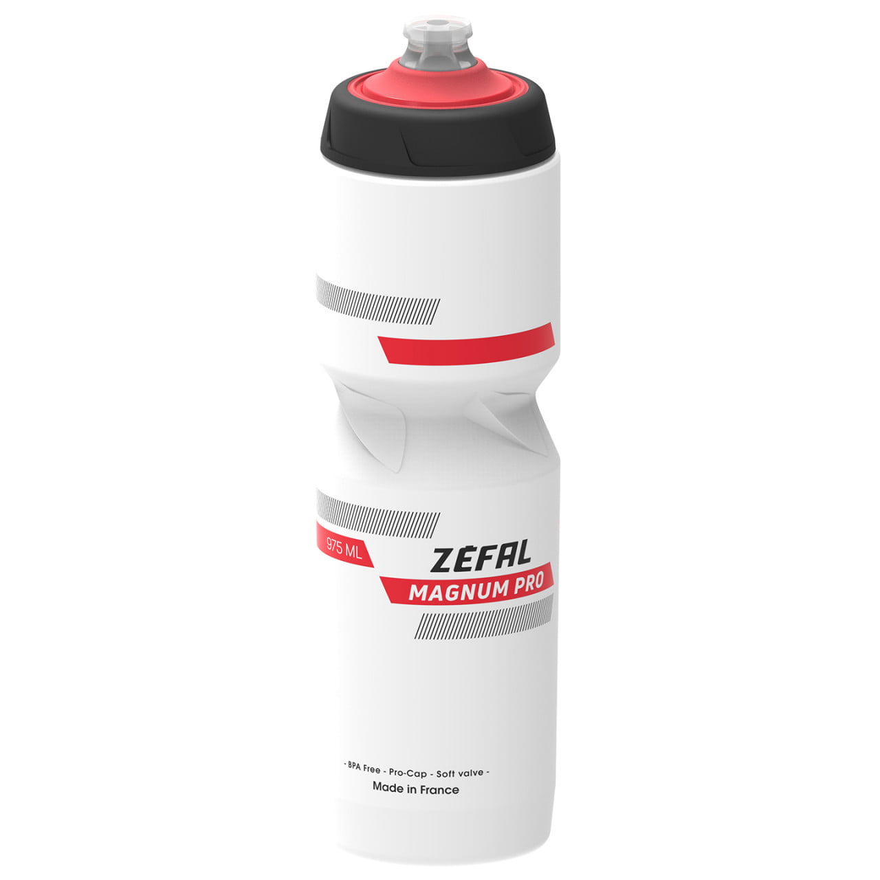 vertegenwoordiger Meenemen Bad ZÉFAL Magnum Pro 1000 ml Bottle red - white