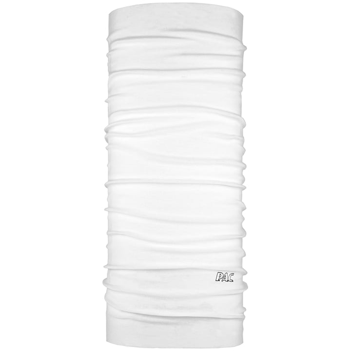 P.A.C. Original Multifunctional Headwear Clear White, for men, Cycling clothing