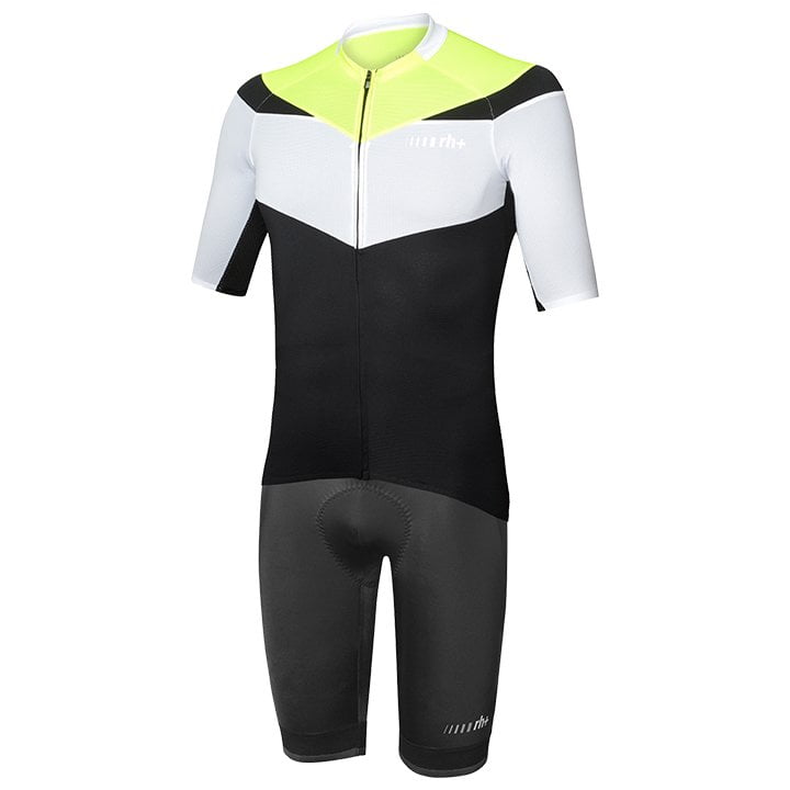 RH+ Team Set (cycling jersey + cycling shorts) Set (2 pieces), for men