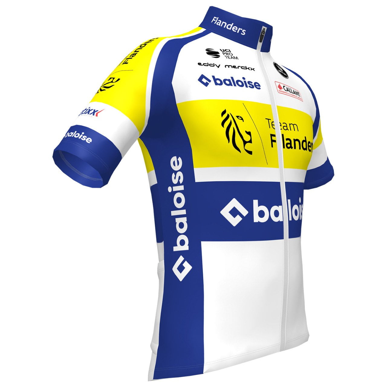 Maillot manches courtes TEAM FLANDERS-BALOISE 2024