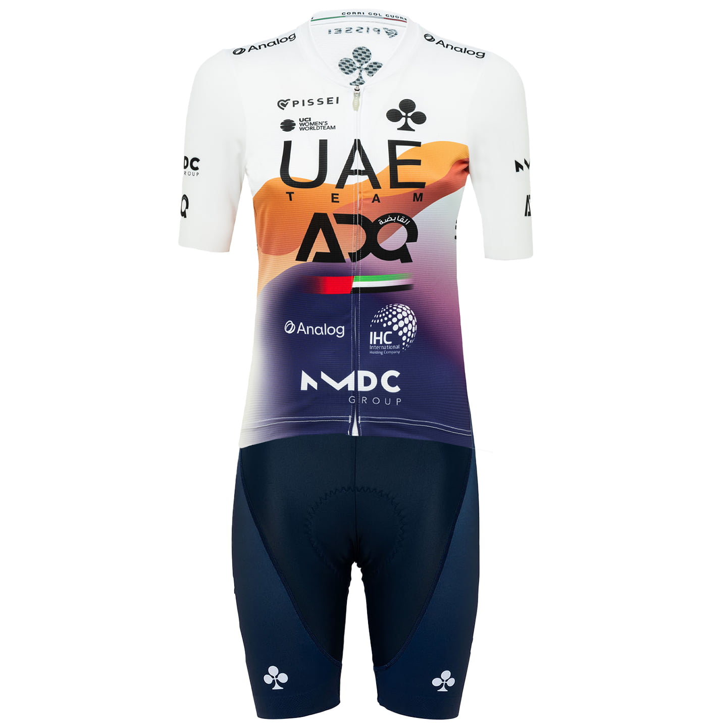 UAE TEAM ADQ 2025 Dames set (fietsshirt + fietsbroek)