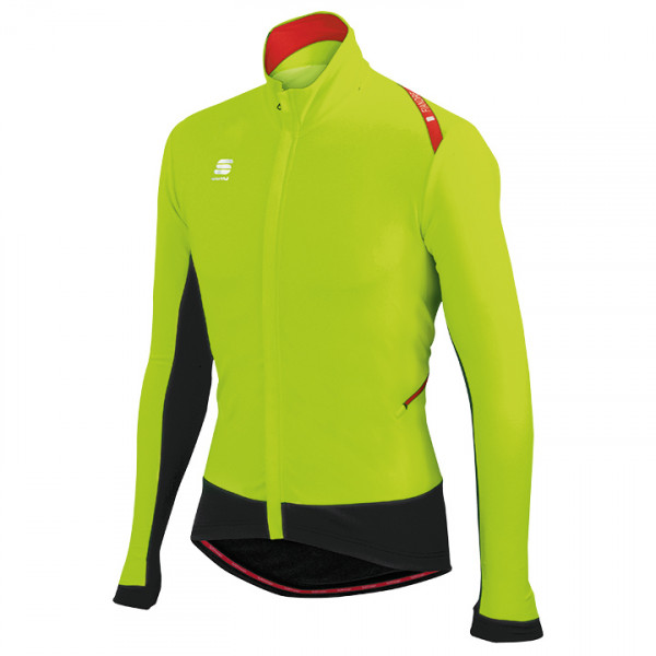 Veste légère Light Jacket Fiandre Wind jaune néon-noire Veste légère Light Jacket Fiandre Wind jaune néon-noire