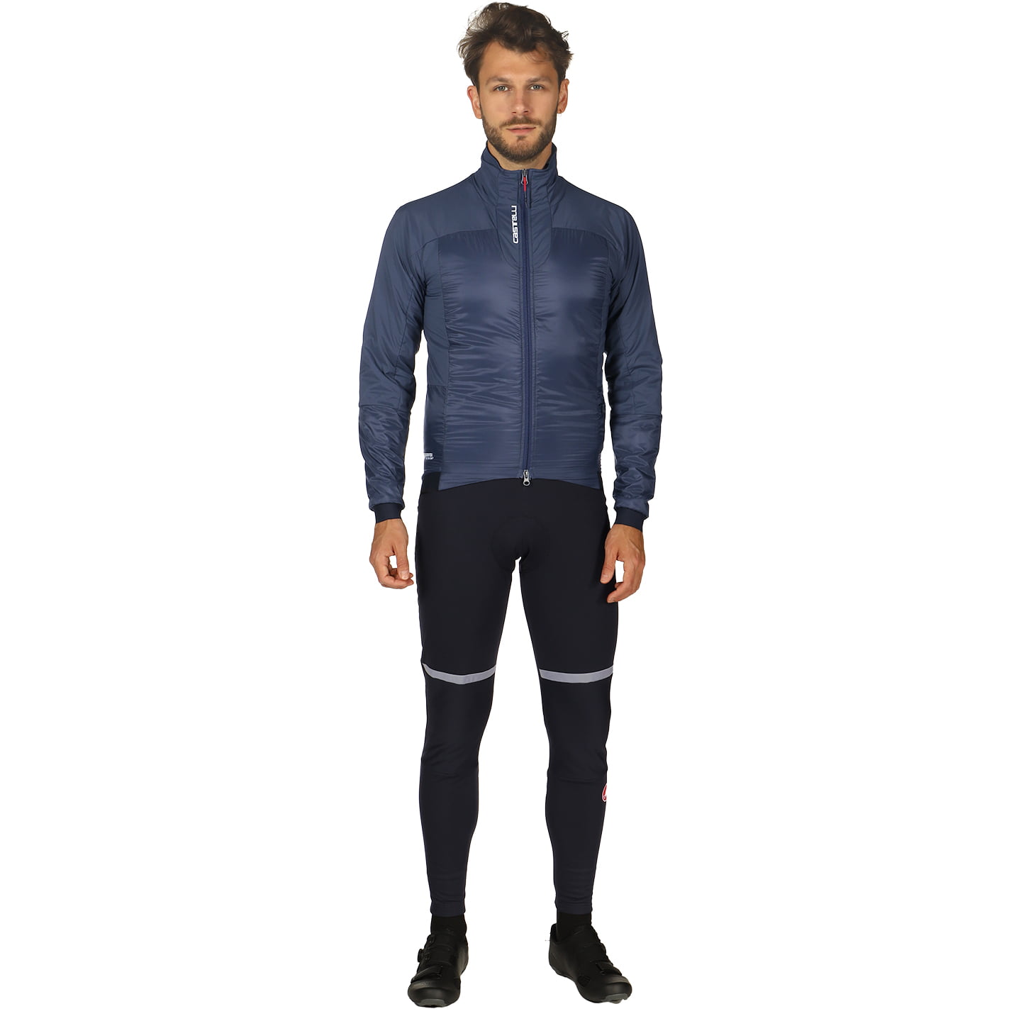 CASTELLI Fly Thermal Set (winter fietsjack + lange koersbroek) set (2