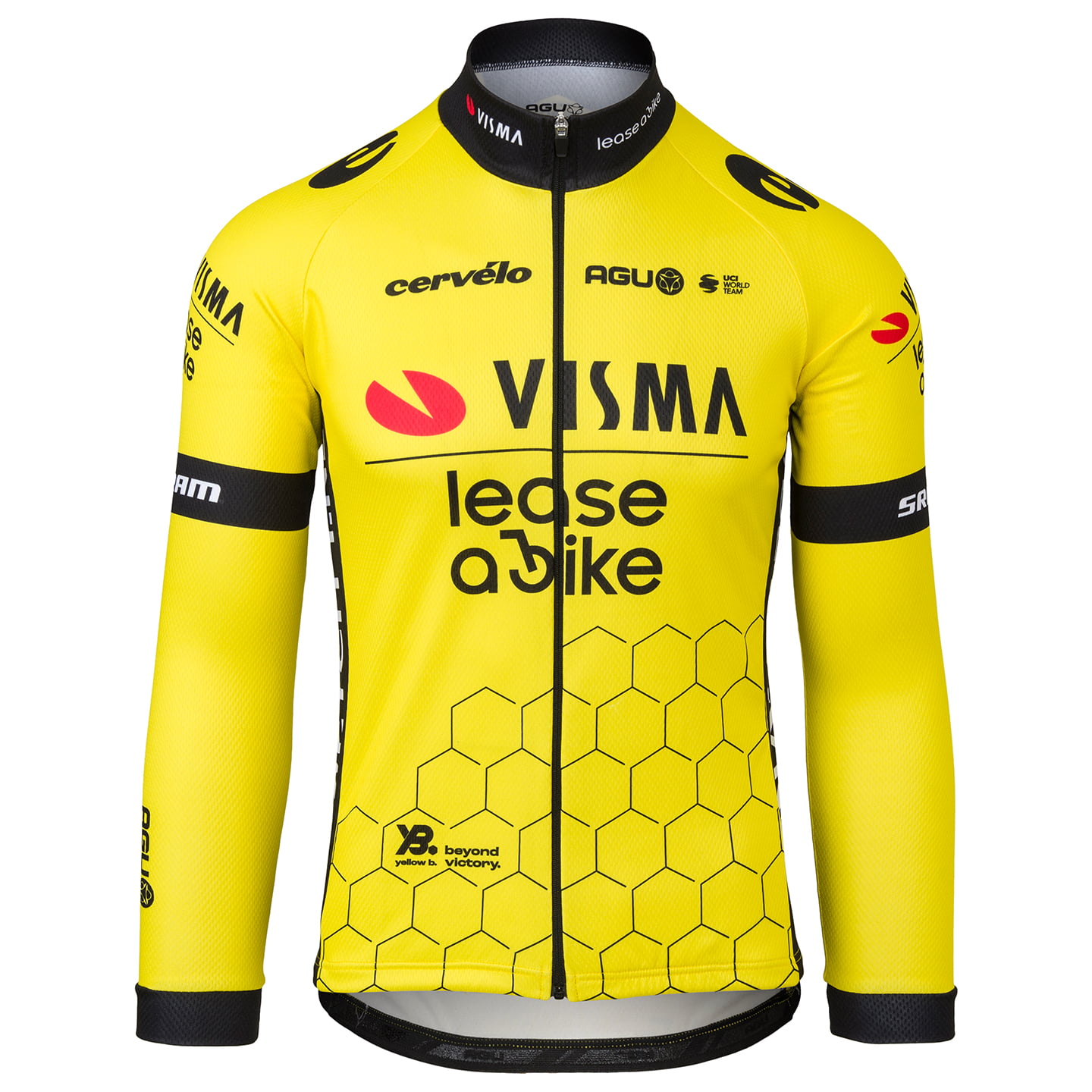 TEAM VISMA-LEASE A BIKE 2024 Long Sleeve Jersey, for men, size 3XL, Bike shirt, Cycling gear