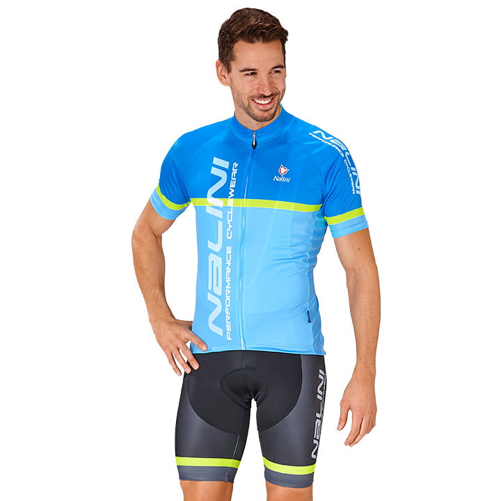 NALINI Brivio Set (fietsshirt + fietsbroek) set (2 artikelen), voor heren