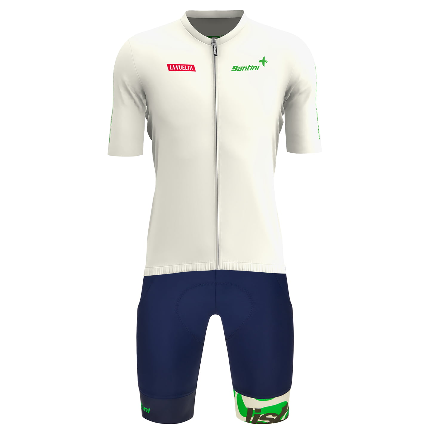 LA VUELTA Lisboa 2024 Set (fietsshirt + fietsbroek) set (2 artikelen), voor