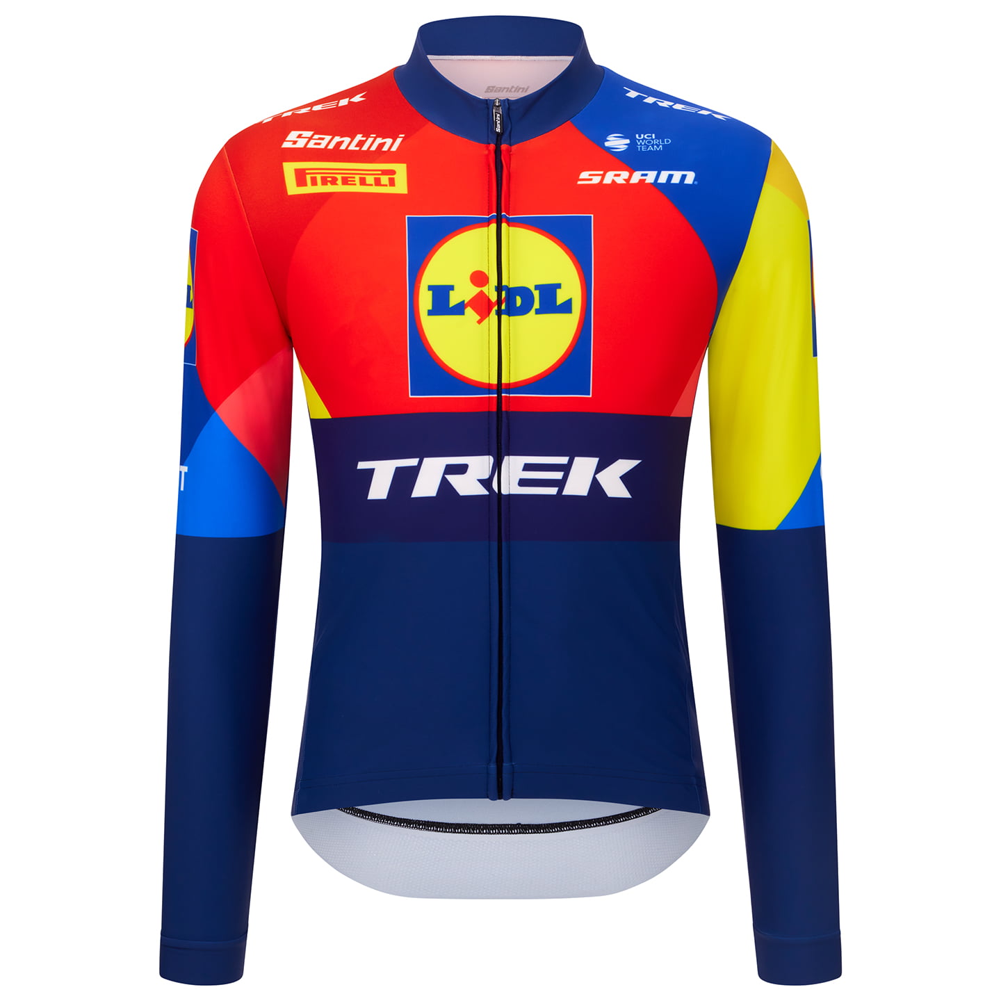 LIDL-TREK Shirt met lange mouwen 2025 fietsshirt met lange mouwen, voor heren,