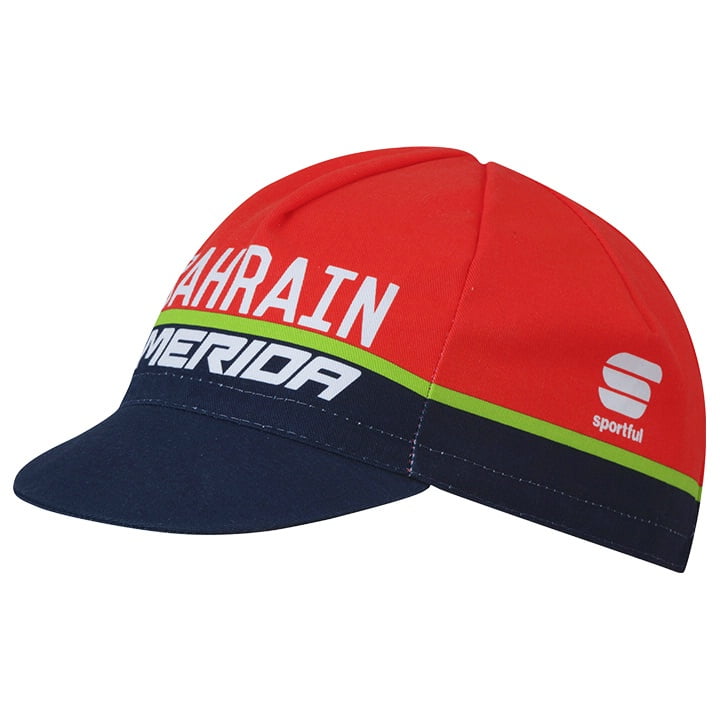 Bob Shop Sportful BAHRAIN-MERIDA Cap 2017 Peaked Cycling Cap, for men, Cycle cap, Cycling clothing
