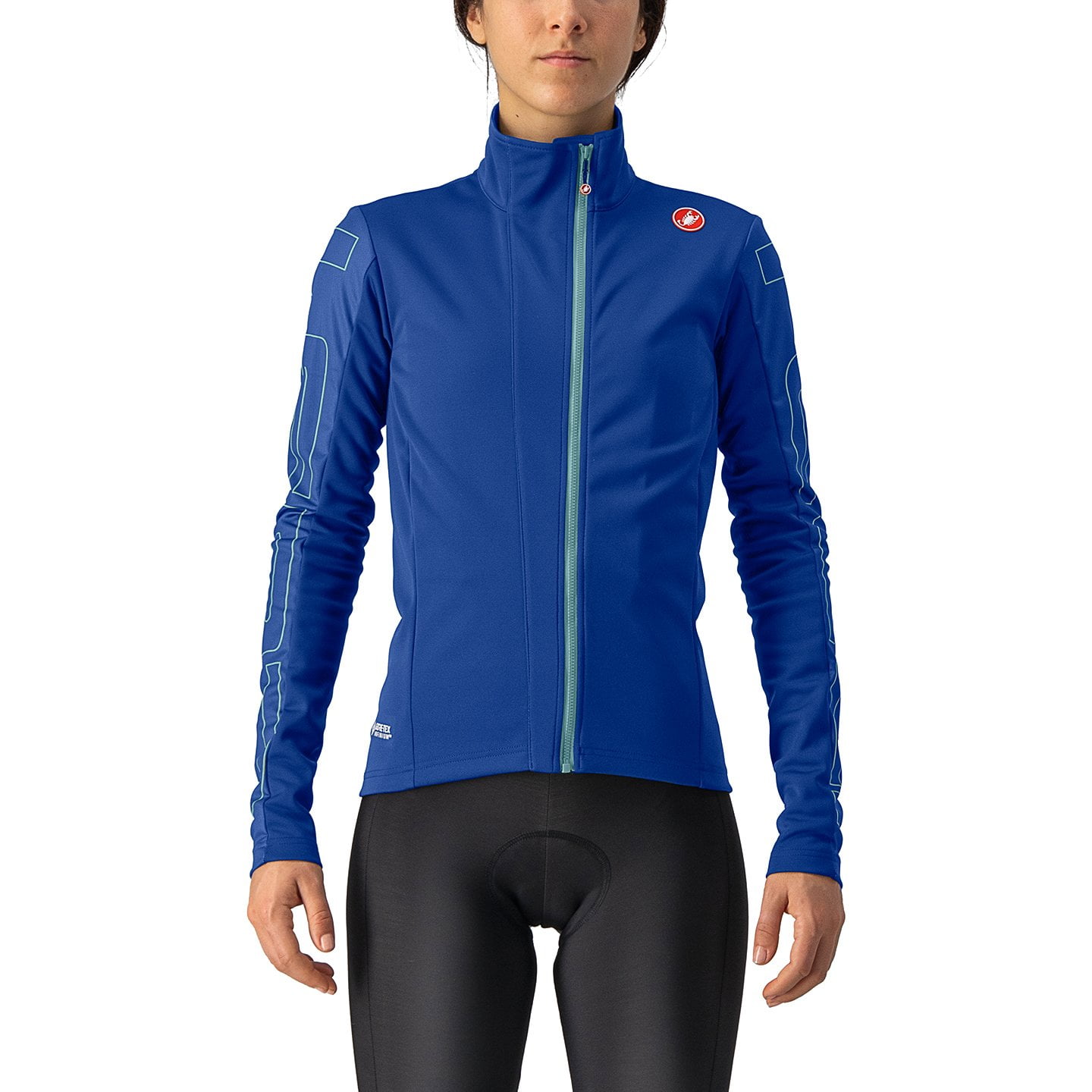 CASTELLI Transition Women’s Winter Jacket Women’s Thermal Jacket, size L, Winter jacket, Cycling clothing