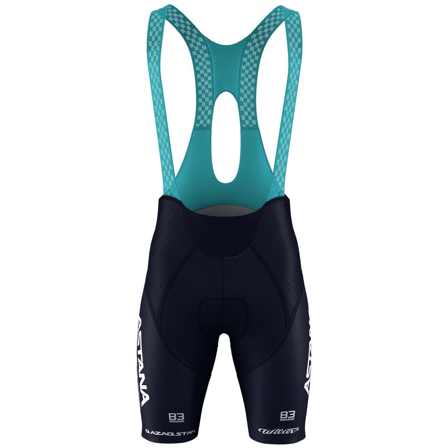 ASTANA QAZAQSTAN TEAM 2024 korte koersbroek, voor heren, Maat 3XL, Racefiets