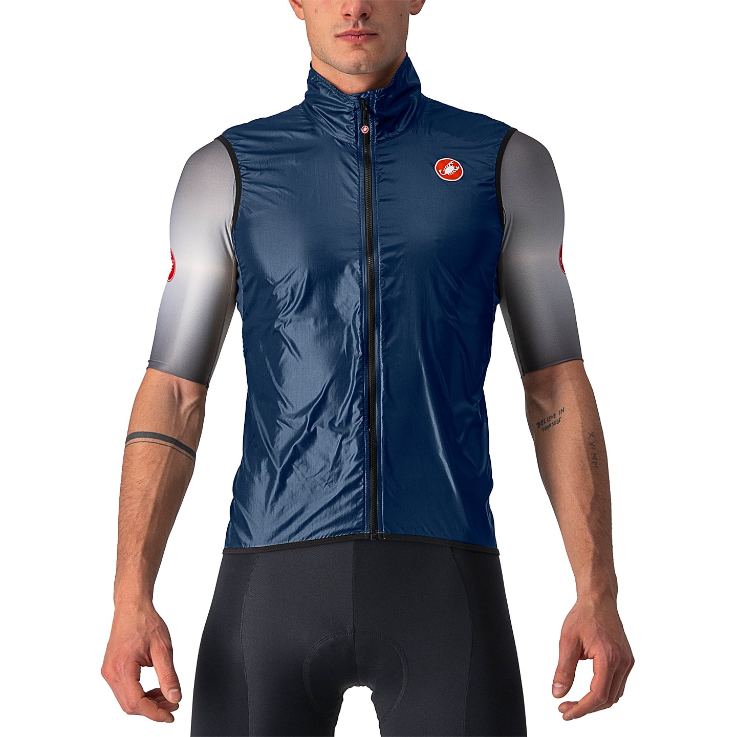CASTELLI Windvest Aria windvest, voor heren, Maat 2XL, Fietsvest, Fietskleding