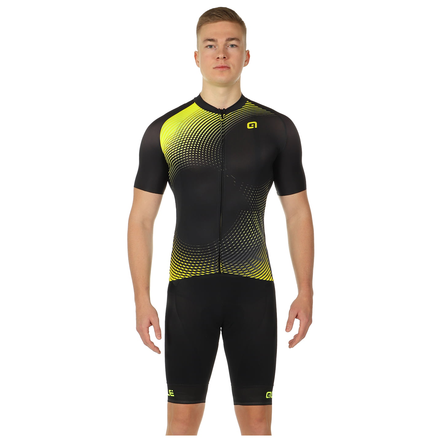 ALÉ Optical Set (fietsshirt + fietsbroek) set (2 artikelen), voor heren