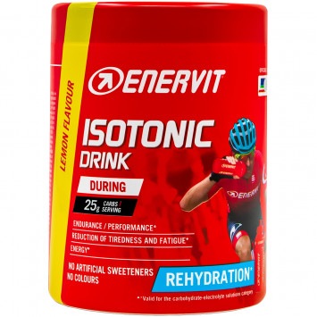 Sport Isotonic Drink Lemon 420g blikje ENERVIT Sport Isotonic Drink Lemon 420g blikje
