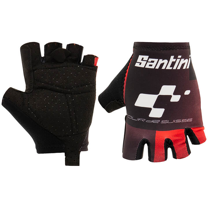 Bob Shop Santini Tour de Suisse 2019 Cross Cycling Gloves Cycling Gloves, for men, size S, Cycling gloves, Cycling clothing