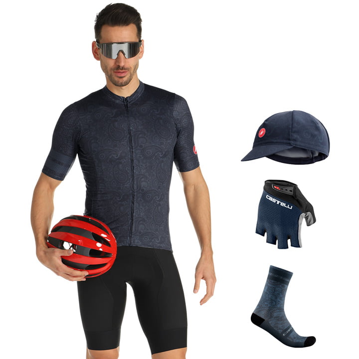 CASTELLI Maison Maxi-Set (5 stukken) maxiset (5 artikelen), voor heren, Wielerkl