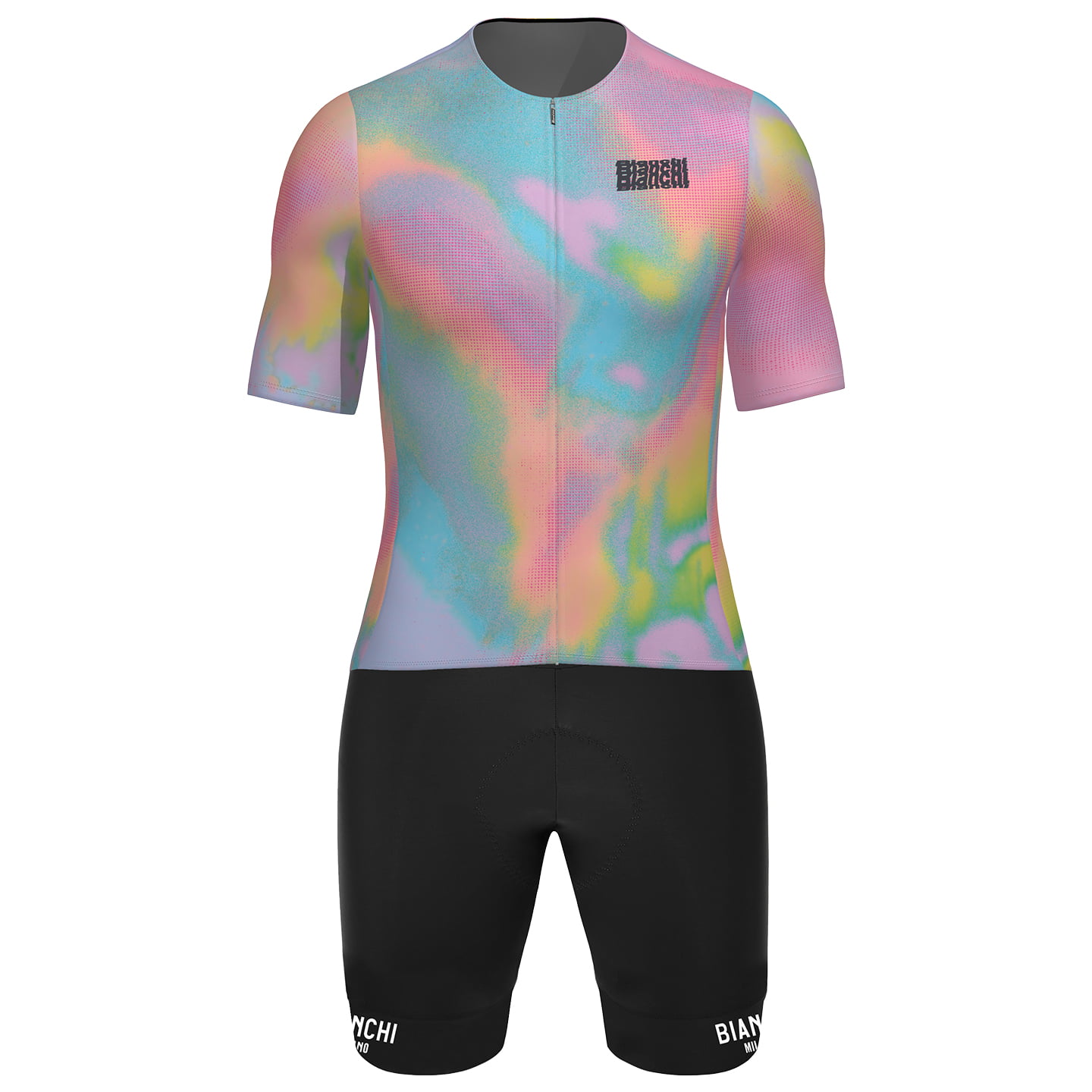 BIANCHI MILANO Pop Dames set (fietsshirt + fietsbroek) dames set (2 artikelen),