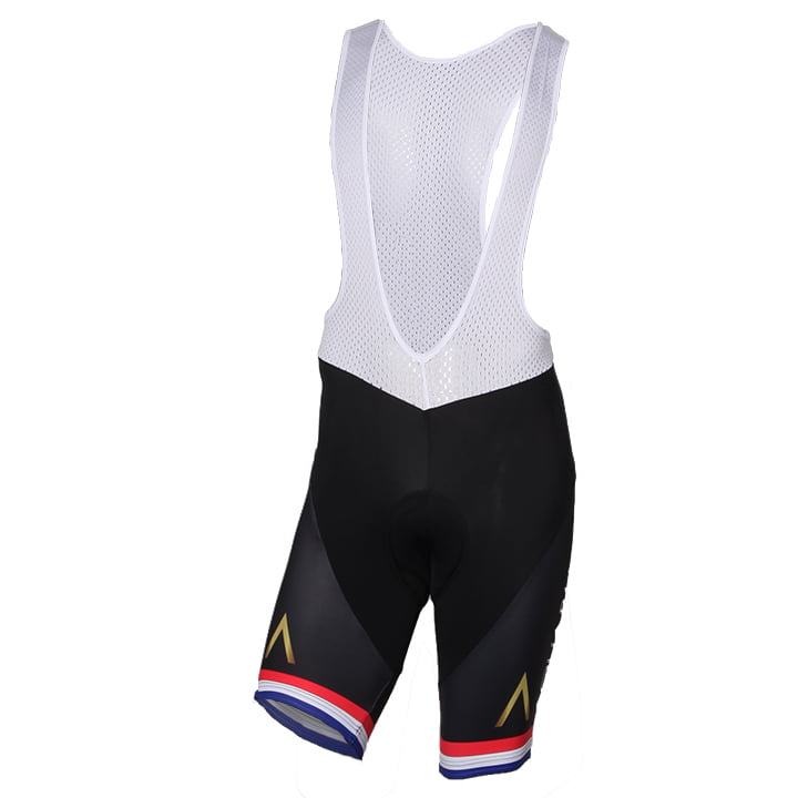AQUA BLUE SPORT Bib Shorts British Champion 2017, for men, size S, Cycle shorts, Cycling clothing