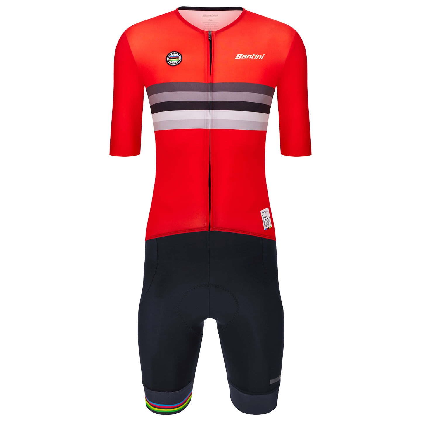 UCI WORLD CHAMPION Nations Line Schweiz Set (fietsshirt + fietsbroek) set (2