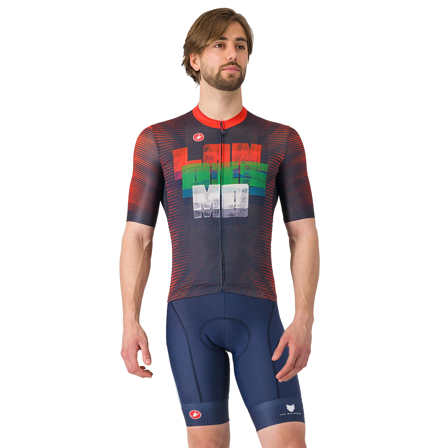 SOUDAL QUICK- STEP WOLFPACK Landismo Set (fietsshirt + fietsbroek) set (2
