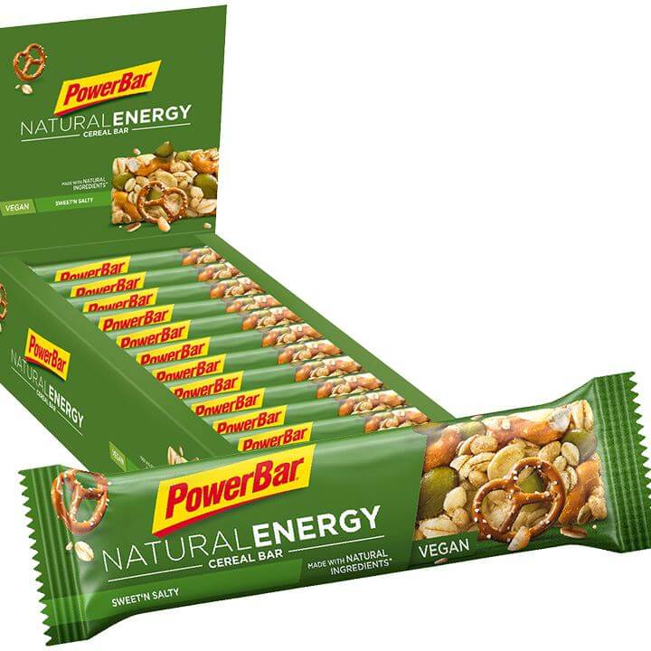 POWERBAR Natural Energy Cereal Bars Sweet’n Salty, 18 units/box Bar, Sports food