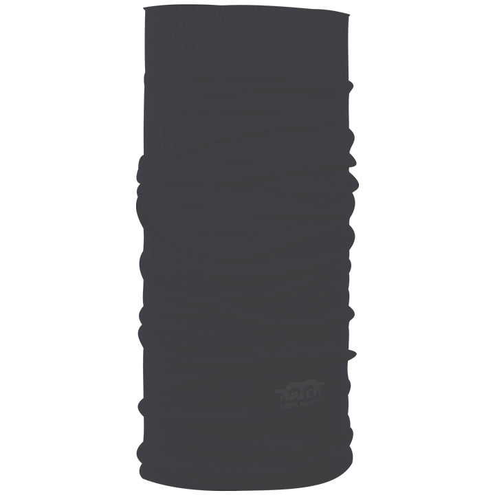 Merino multifunctioneel doek Total Black