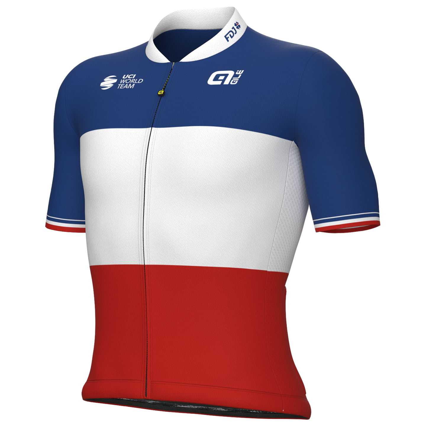 GROUPAMA-FDJ French Champion 2023 Short Sleeve Jersey, for men, size M, Cycle jersey, Cycling clothing