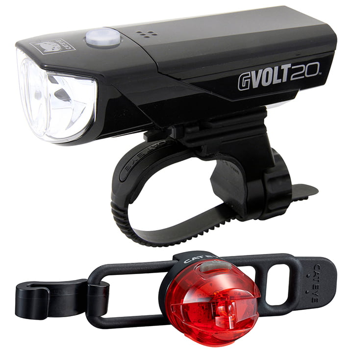 CATEYE Verlichtingsset GVolt20 + Loop 2G, Fietslamp, Fietsverlichting