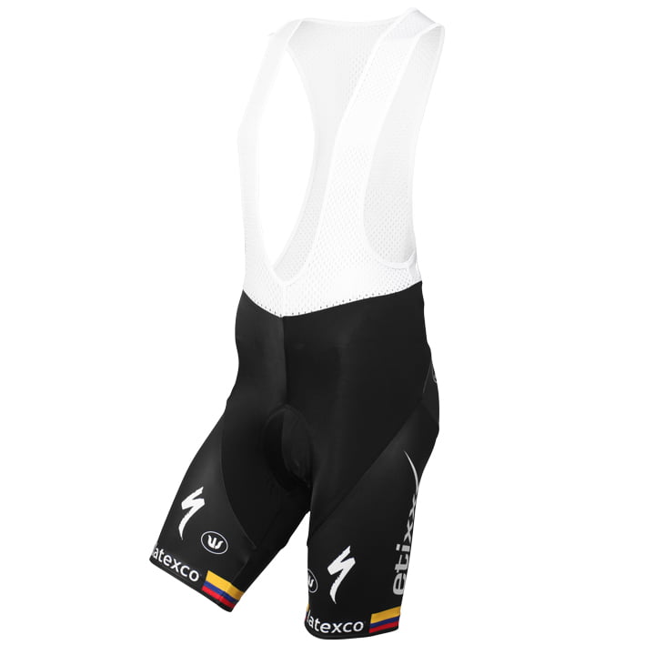ETIXX-QUICK STEP korte koersbroek Colombiaanse kampioen tijdrijden 2015-2016, vo