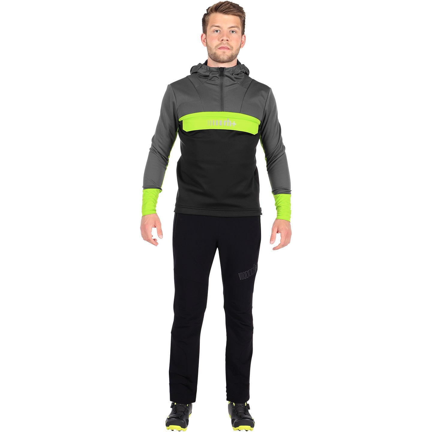 RH+ All Road Set (winter jacket + cycling tights) Set (2 pieces), for men