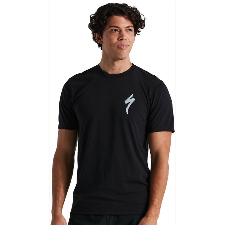 SPECIALIZED T-shirt S-Logo t-shirt, voor heren, Maat L, MTB shirt, Mountainbike