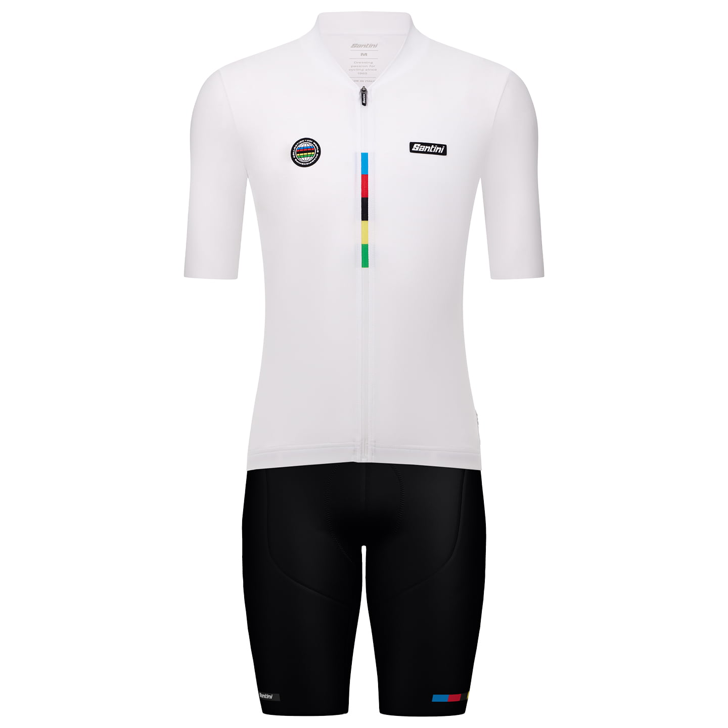 UCI WORLD CHAMPION Mondo 2025 Set (fietsshirt + fietsbroek) set (2 artikelen),