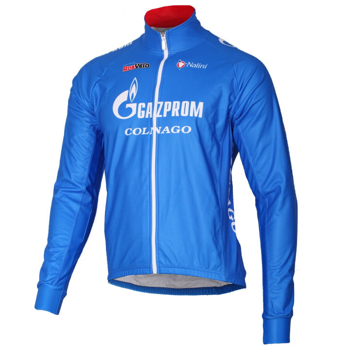GAZPROM-RUSVELO 2016 Thermojack, voor heren, Maat M, Fiets jack, Wielerkleding