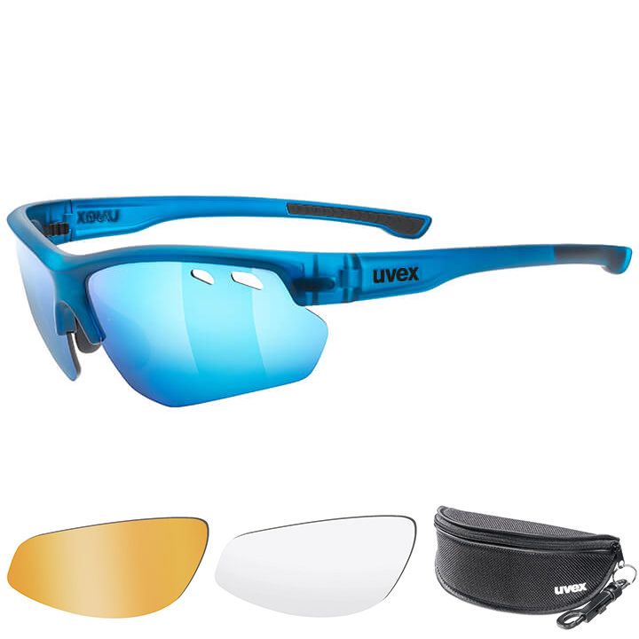 UVEX Brillenset Sportstyle 115 2021 bril, Unisex (dames / heren), Sportbril, Fie