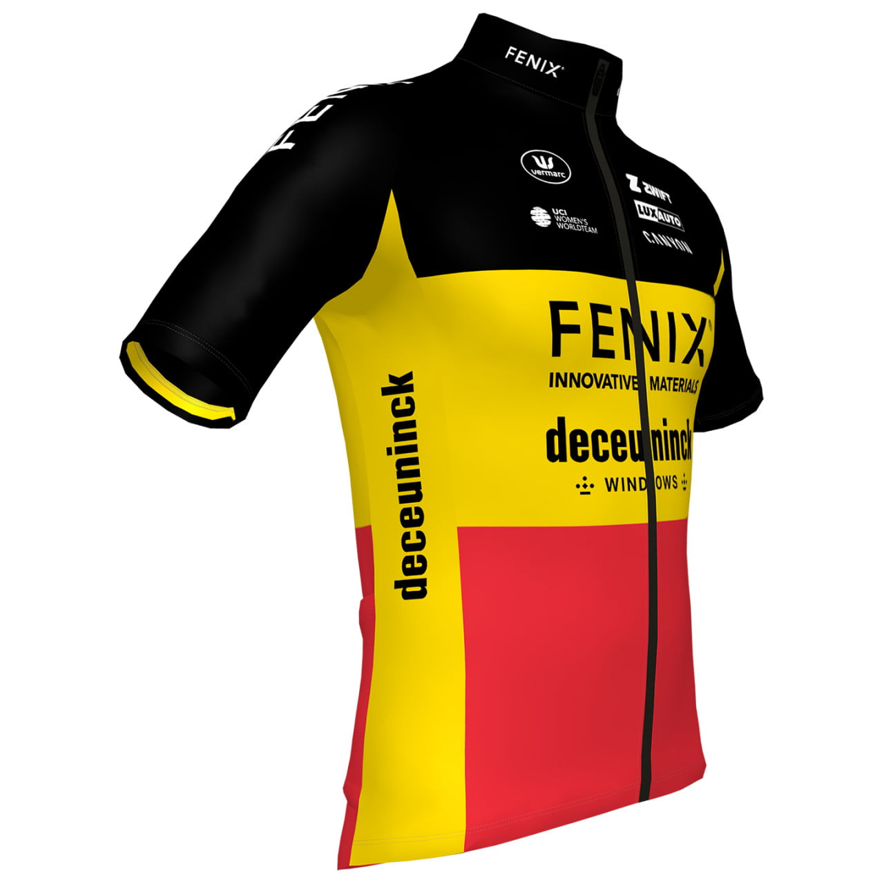 Maillot manches courtes FENIX-DECEUNINCK Champion belge 2023