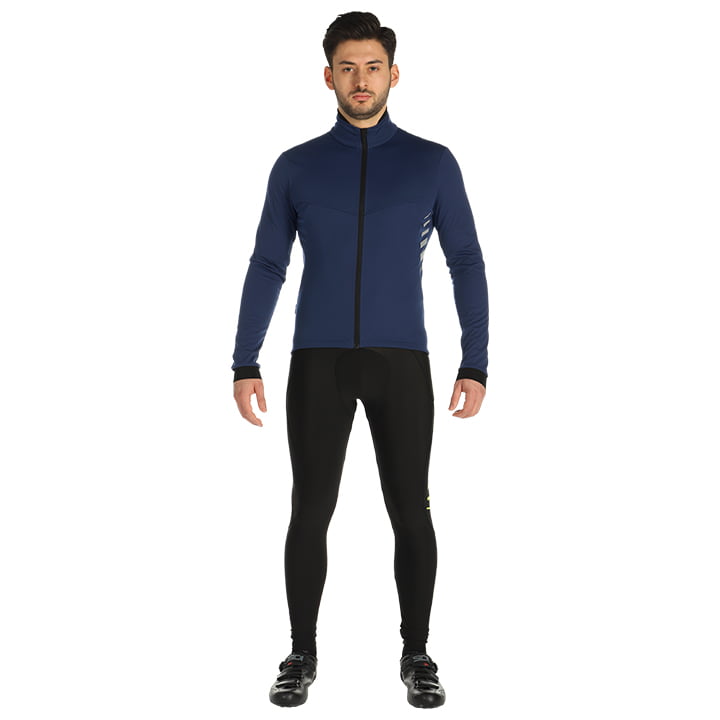 RH+ Logo II Set (winter jacket + cycling tights) Set (2 pieces), for men