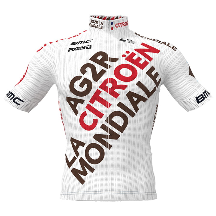 AG2R CITROËN TEAM Shirt met korte mouwen Pro Race 2021 fietsshirt met korte mouw