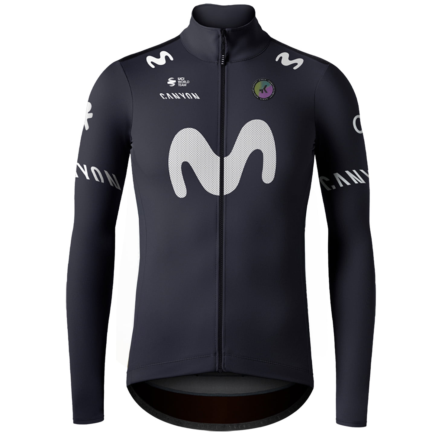 MOVISTAR TEAM 2025 winterjack Thermojack, voor heren, Maat 2XL, Racefiets jack,