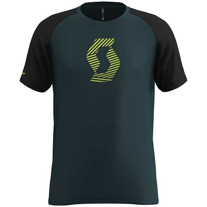 SCOTT T-shirt 10 Icon Raglan t-shirt, voor heren, Maat S, MTB shirt, Mountainbik