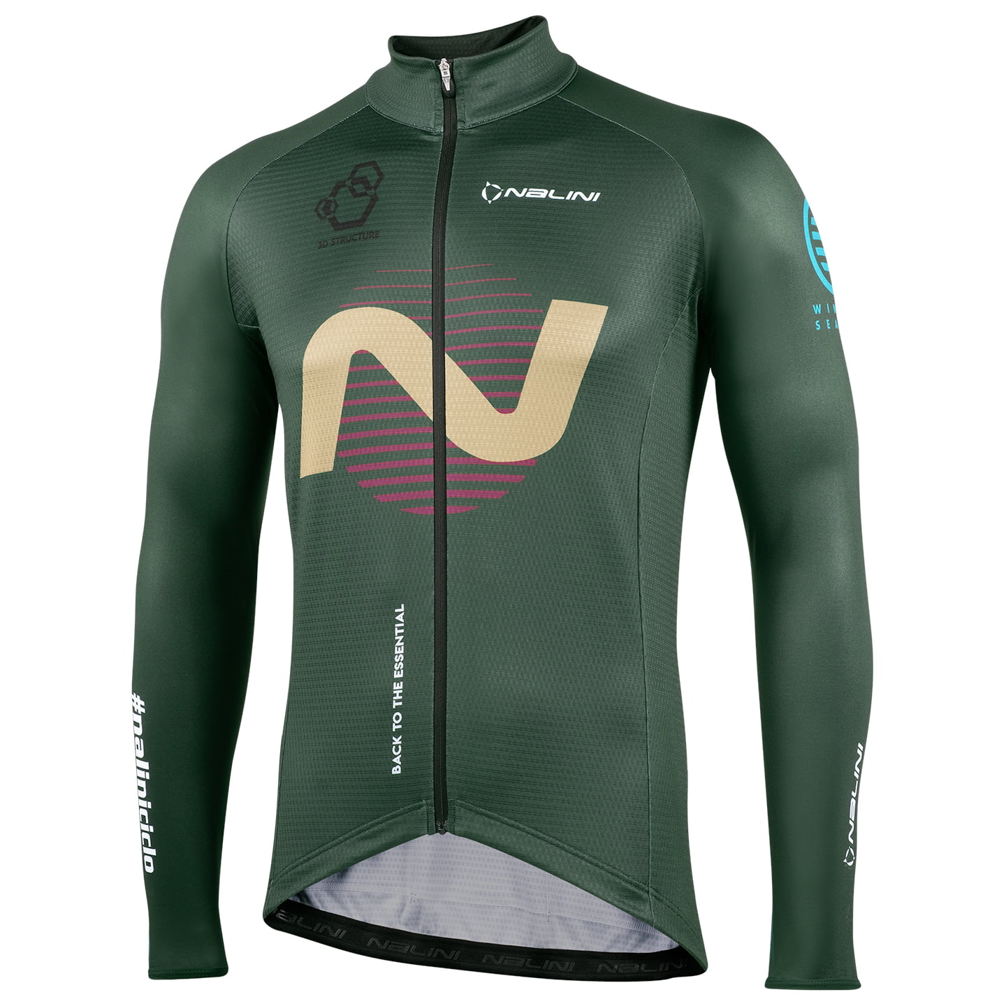 NALINI New Warm Long Sleeve Jersey, for men, size M, Cycling jersey, Cycling clothing