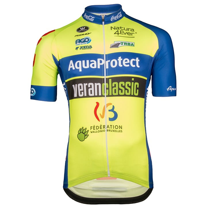 WB AQUA PROTECT VERANCLASSIC 2018 Short Sleeve Jersey Short Sleeve Jersey, for men, size S, Cycling jersey, Cycling clothing
