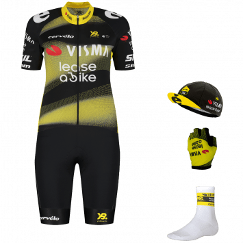 YELLOWB  Damen Maxi-Set (5 Teile) TEAM VISMA LEASE A BIKE TDF-Edition