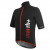 rh+ Speed Rain Short Sleeve Light Jacket, black-red