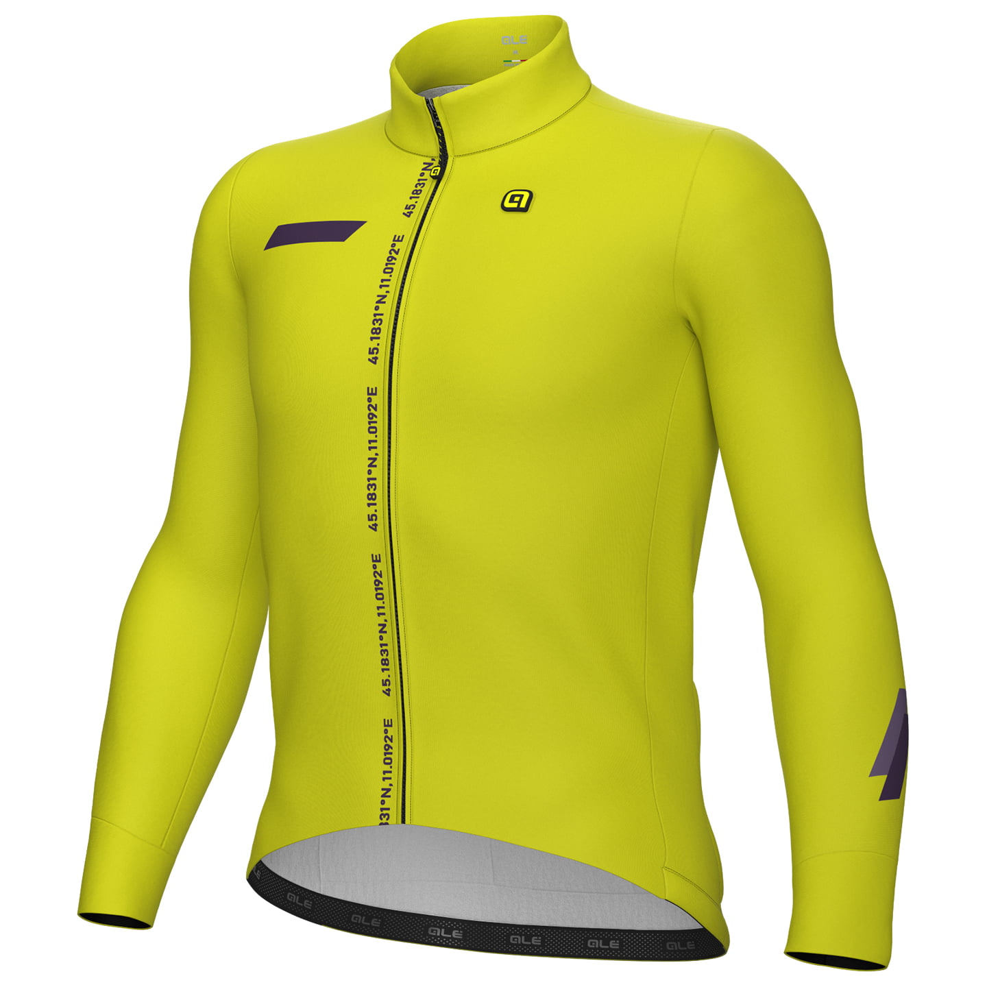 ALÉ Langarm Jersey Follow Me, voor heren, Maat 2XL, Wielershirt, Wielerkleding