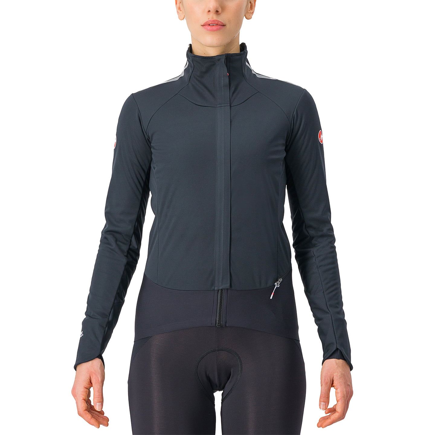 CASTELLI Women’s Winter Jacket Alpha Doppio RoS Women’s Thermal Jacket, size S, Winter jacket, Cycle clothing
