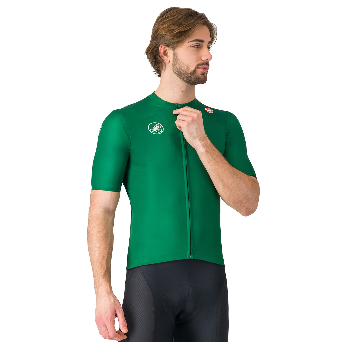 GIRO D'ITALIA Vintage Verde 2025 fietsshirt met korte mouwen, voor heren, Maat