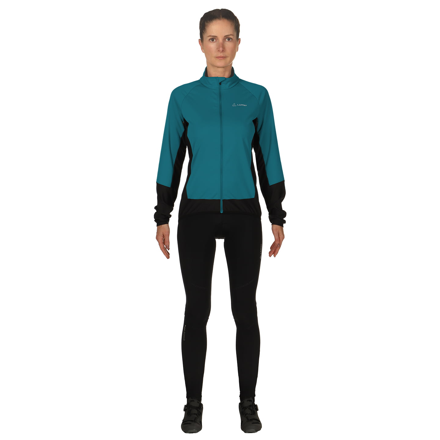 LÖFFLER Alpha II WS Light Dames set (winter fietsjack + lange koersbroek) set (2
